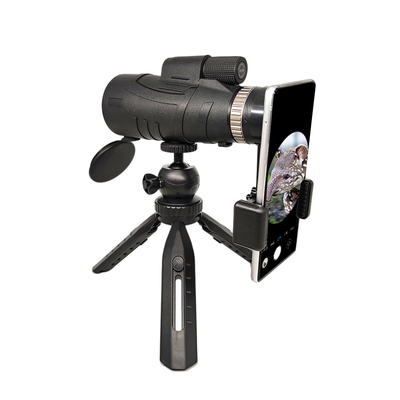 télescope de téléphone portable de la puissance 12x50 élevée Bak4 monoculaire avec le support de trépied
