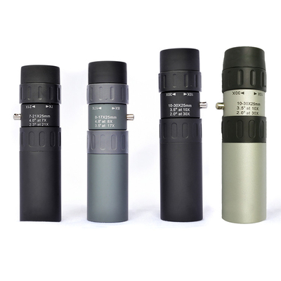 Zoom monoculaire tenu dans la main universel du télescope 10-30X25 HD