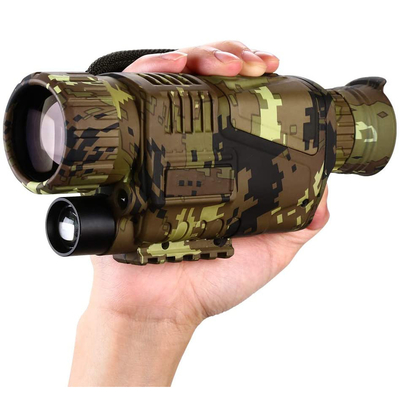 économie de puissance rechargeable de télescope monoculaire de vision nocturne de l'optique 5x8