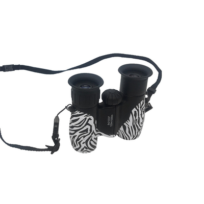 Télescope antichoc des jumelles 6X21 10X22 des enfants 8x21 de zèbre pour des enfants