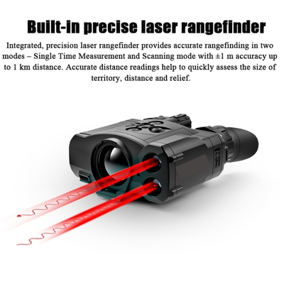 Magnétoscope de photo de télémètre de laser de jumelles de formation d'images thermiques de l'accolade 2 LRF de pulsar