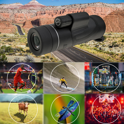 Le télescope monoculaire 12x50 de téléphone portable du prisme Bak4 terme long puissance élevée