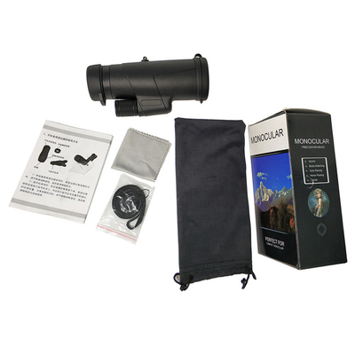 Télescope monoculaire de la meilleure haute définition 12x50 imperméable monoculaire compacte