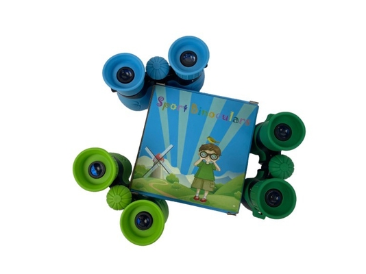 Jumelles 8x21, jumelles d'enfants de RoHS de taille d'enfant résistantes aux chocs