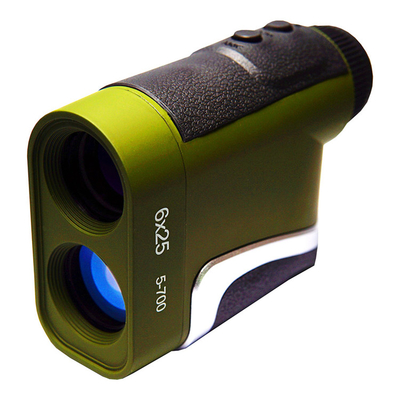 Petit télémètre de golf avec la poche, trouveur de distance de laser de boule de golf 6x25