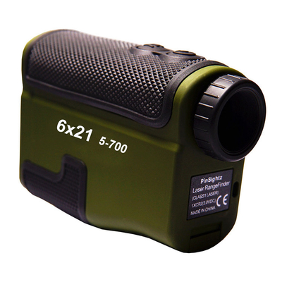 Chassant le télémètre de golf avec la pente, télémètre de distance du golf 6X25