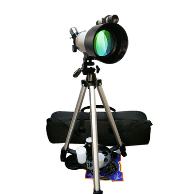Télescope astronomique noir de réfracteur Eyepice 70x400mm avec Nice des prix