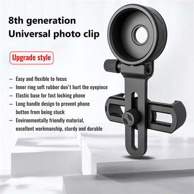 Téléphone portable de RoHS repérant l'adaptateur de portée pour le monoculaire de jumelles de télescope