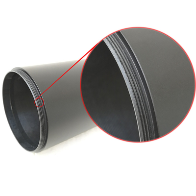 Matte Black Tripod Stand, parasol de portée de fusil de l'alliage d'aluminium 56mm