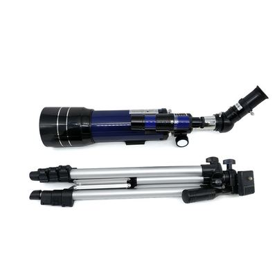 Télescopes de réfracteur des débutants 70mm d'enfants pour l'astronomie avec l'adaptateur de téléphone