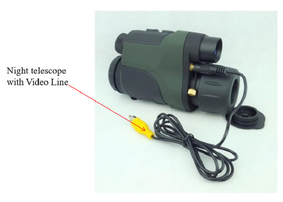 la vision nocturne du long terme 6x30 télescope le poids léger imperméable
