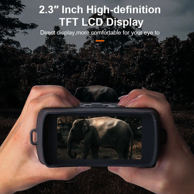 Jumelles infrarouges de vision nocturne d'encre en poudre d'optique de puissance élevée 984ft pour la chasse