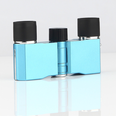 Jumelles de haute résolution de théâtre du bleu de ciel de Pentaprism de toit de champ de vision 4x10