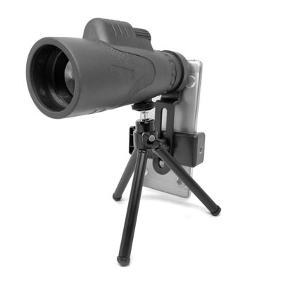 Télescope 12x50 monoculaire pour l'observation d'oiseau mobile de faune chassant le camping